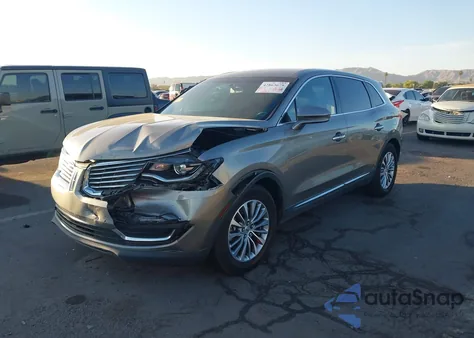2016 Lincoln Mkx Select from USA, damaged, VIN 2LMPJ6KRXGBL53817